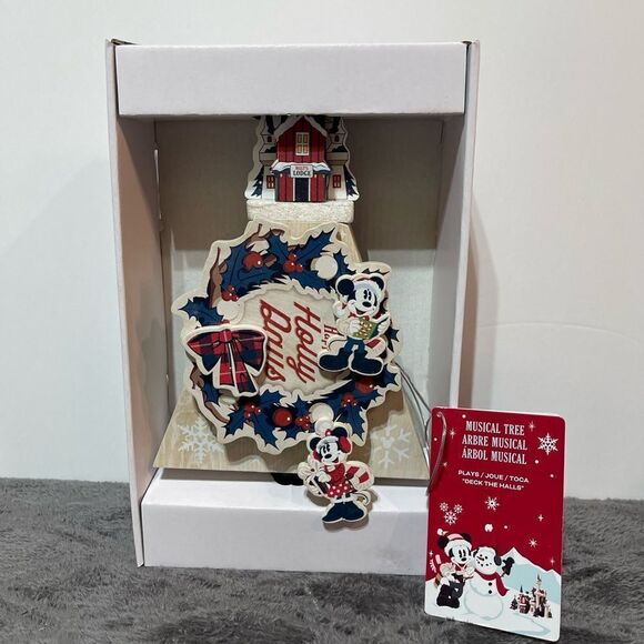 Disney Musical Figure - Mickey and Friends Walt’s Holiday Lodge NWT - Picture 5 of 10